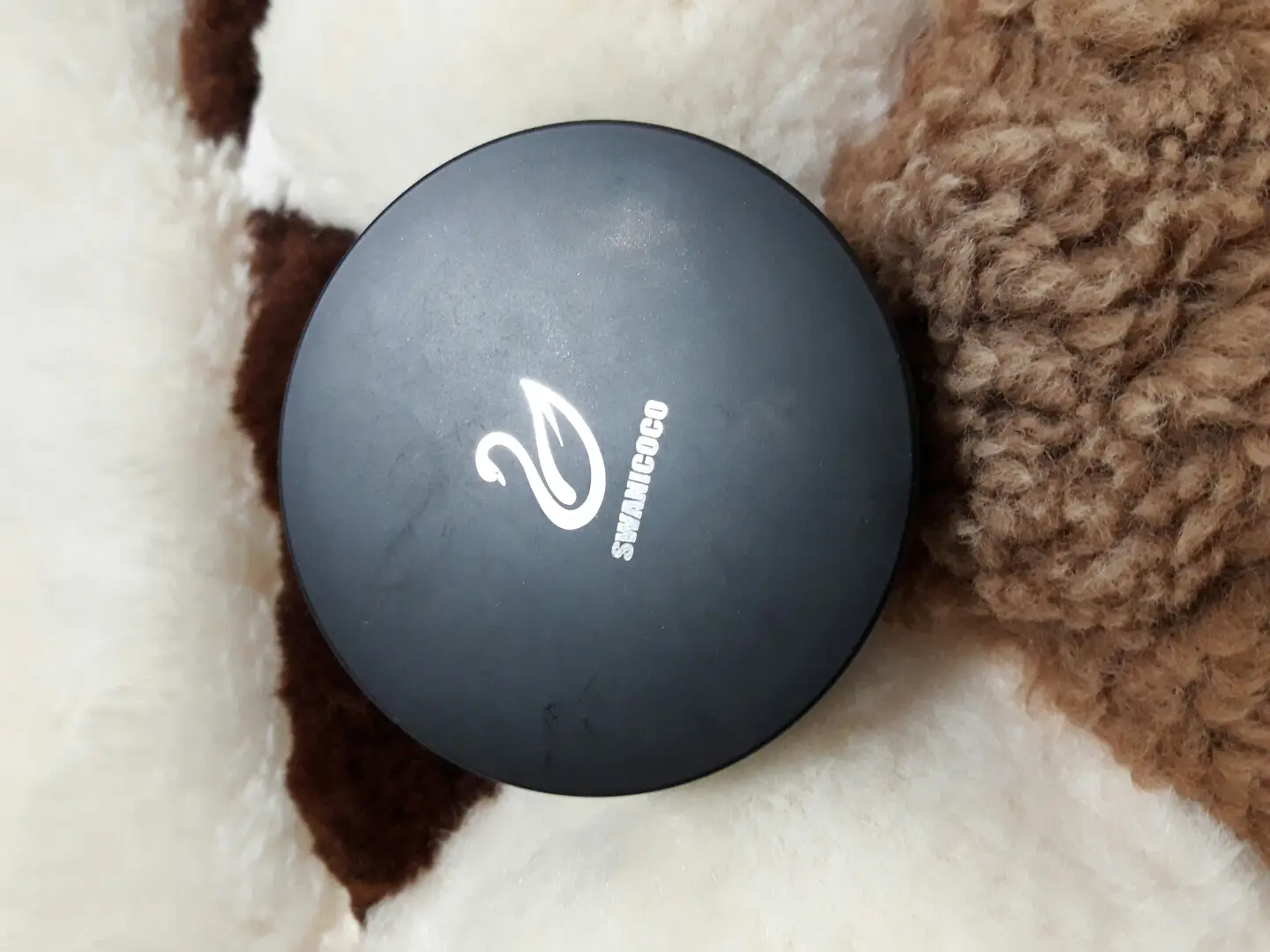 선택된 언니의파우치 리뷰 이미지 - [트리플 커버 백조쿠션 블랙 [21호]]