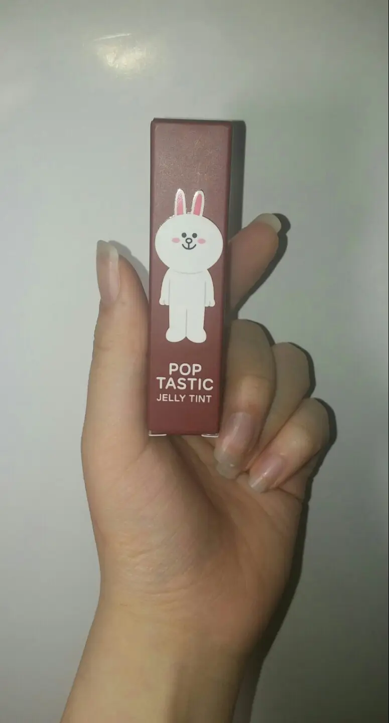 선택된 언니의파우치 리뷰 이미지 - [라인프렌즈 에디션 팝타스틱 젤리 틴트 (살사레드)]