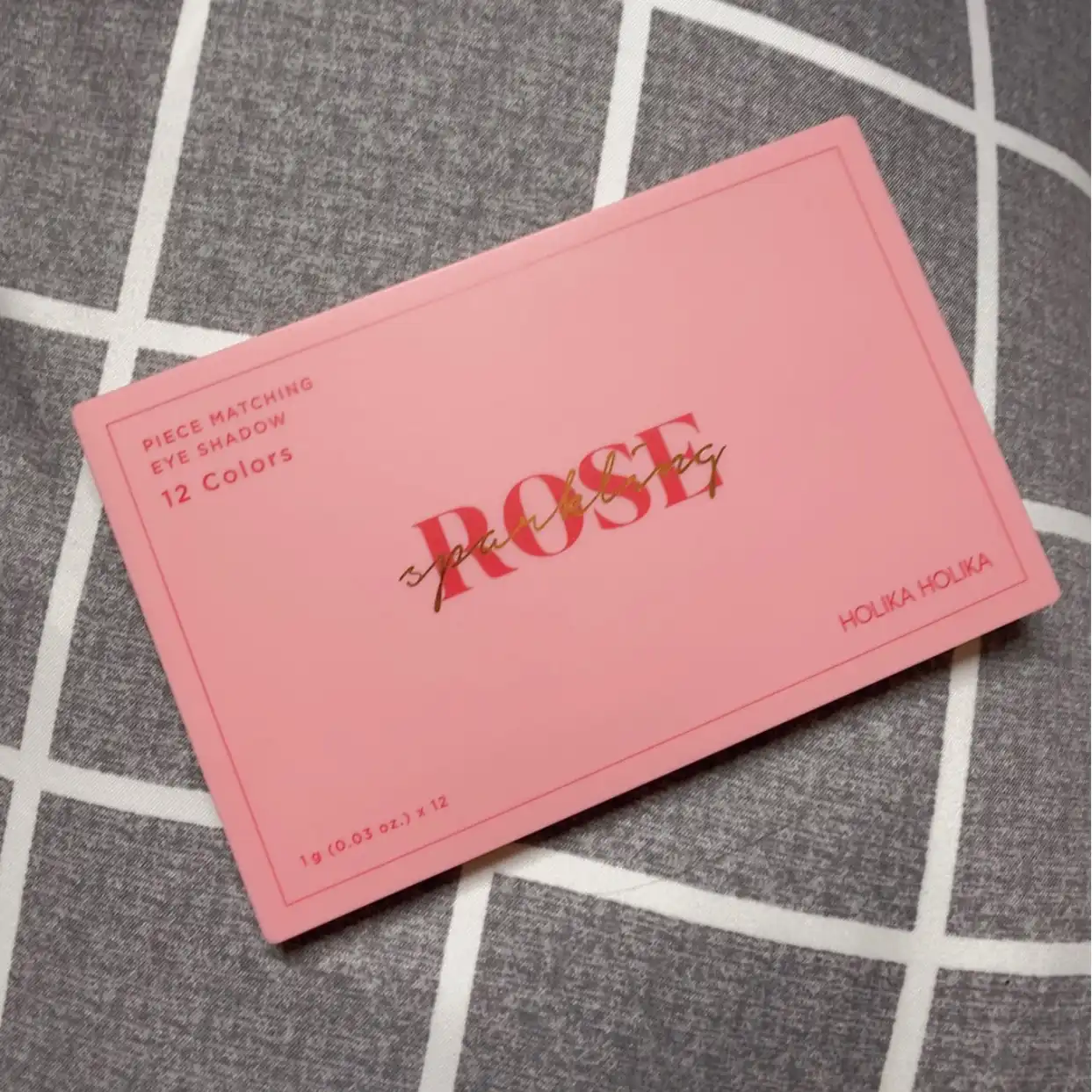 피스매칭 12구 섀도우 팔레트 [4호 스파클링로즈]