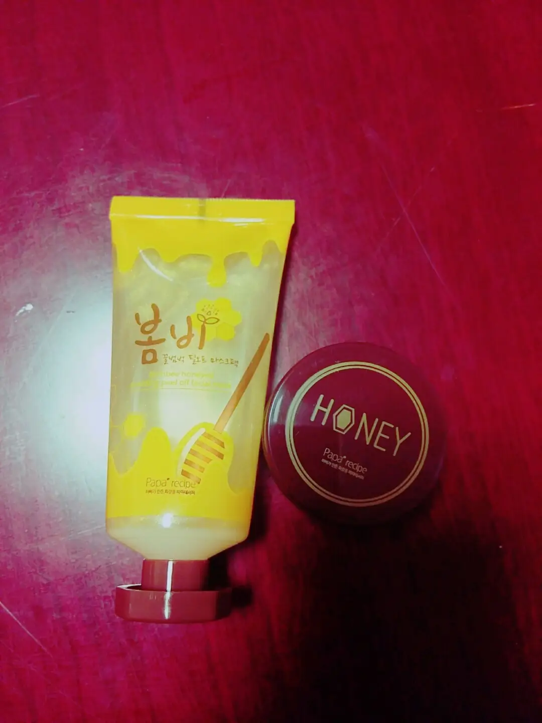 선택된 언니의파우치 리뷰 이미지 - [봄비 꿀범벅 세트(필오프팩 ,꿀푸딩크림)]