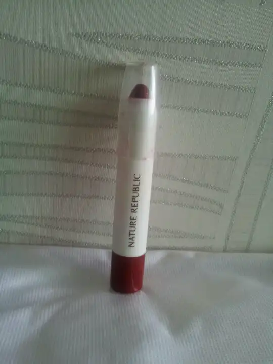 보테니컬 에코 크레용 립루즈 5호 버건디 레드