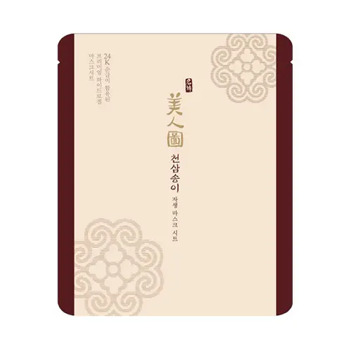 명한미인도 천삼송이 자생마스크시트
