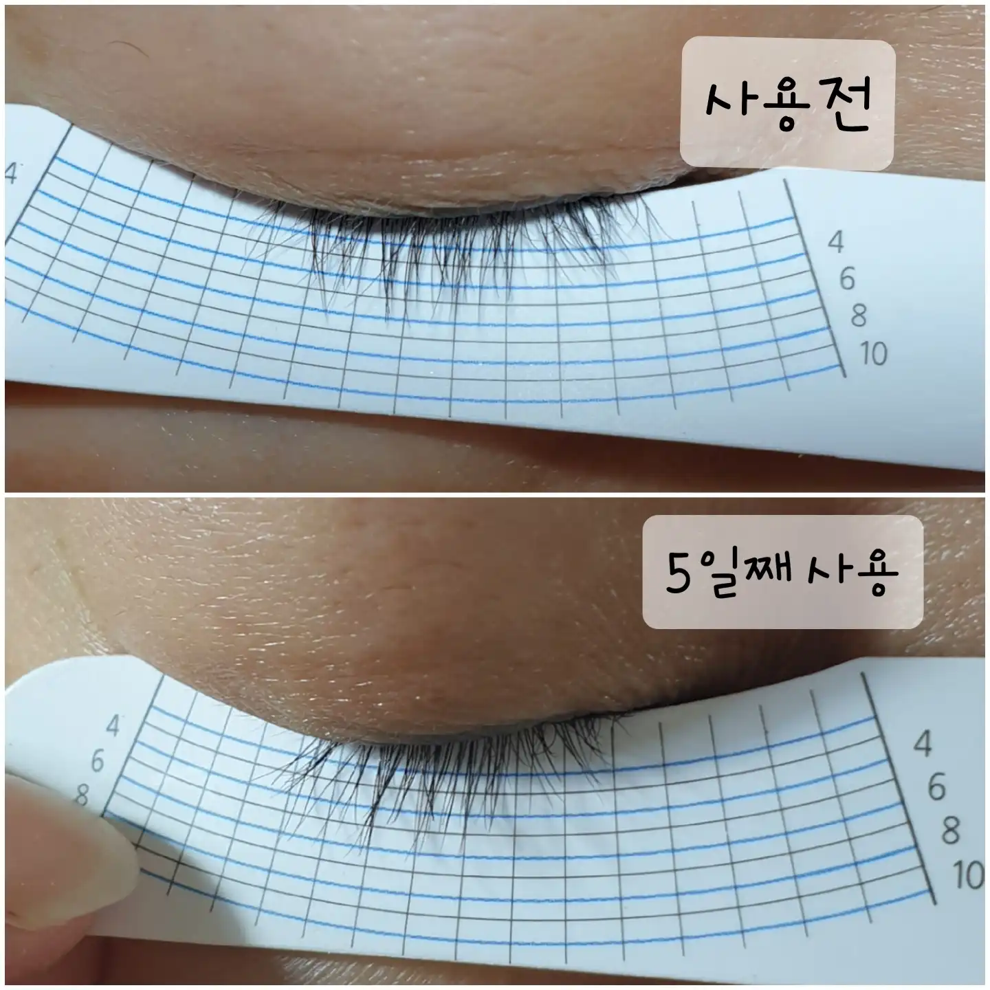 언니의파우치 리뷰 이미지 5 - [속눈썹영양제 눈썹자라]