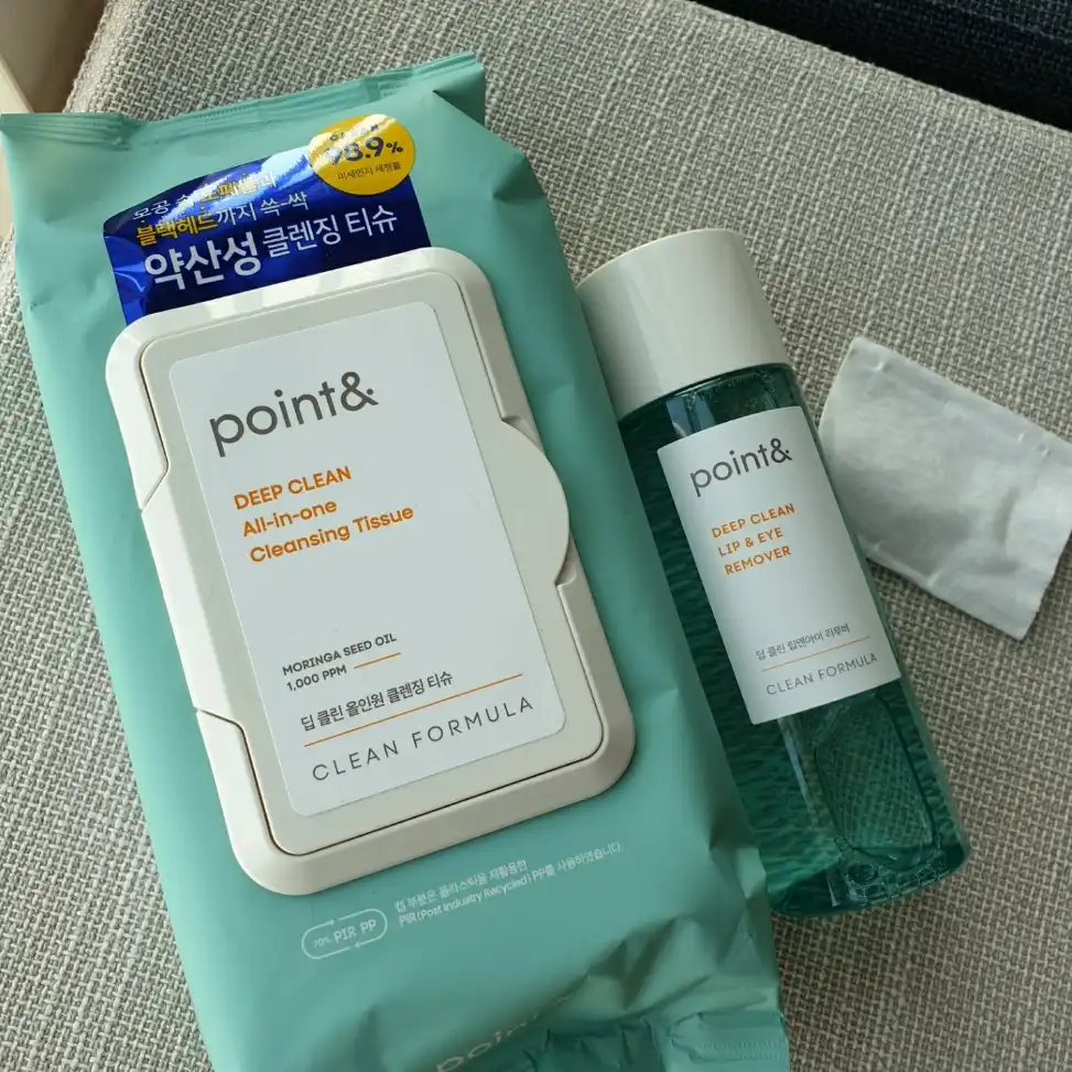 딥클린 올인원 클렌징티슈