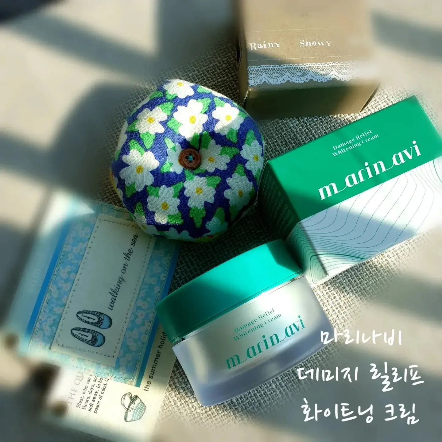 선택된 언니의파우치 리뷰 이미지 - [데미지 릴리프 화이트닝 크림]