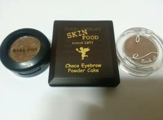 초코 아이브로우 파우더케익 [1호 그레이 카키 블랙]