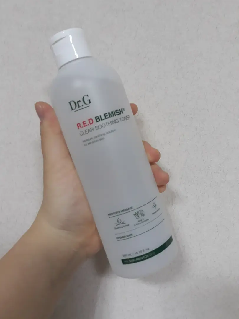 선택된 언니의파우치 리뷰 이미지 - [레드 블레미쉬 수딩 토너]