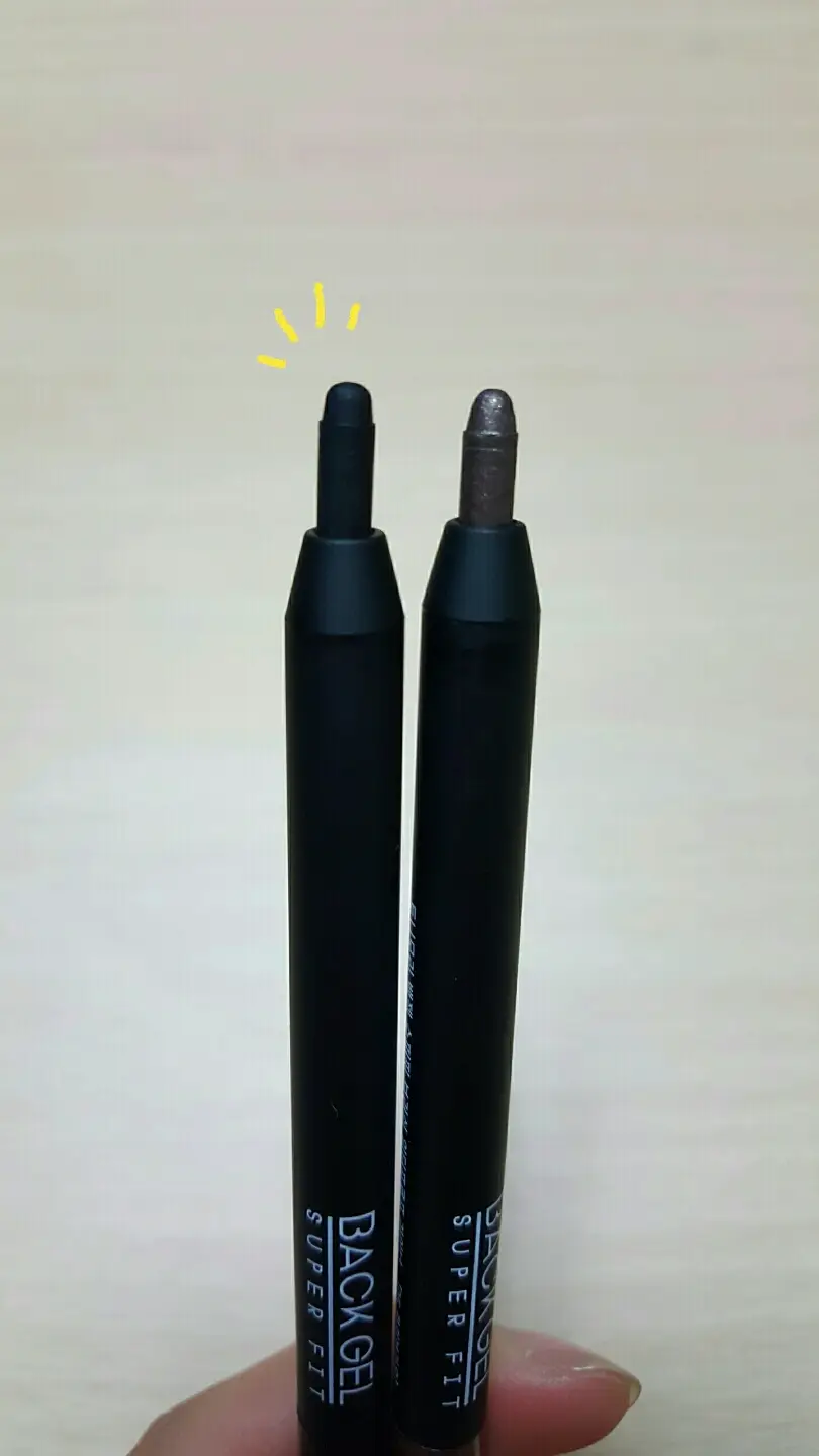 선택된 언니의파우치 리뷰 이미지 - [백젤 수퍼핏 브러쉬 워터프루프라이너 [젤블랙]]