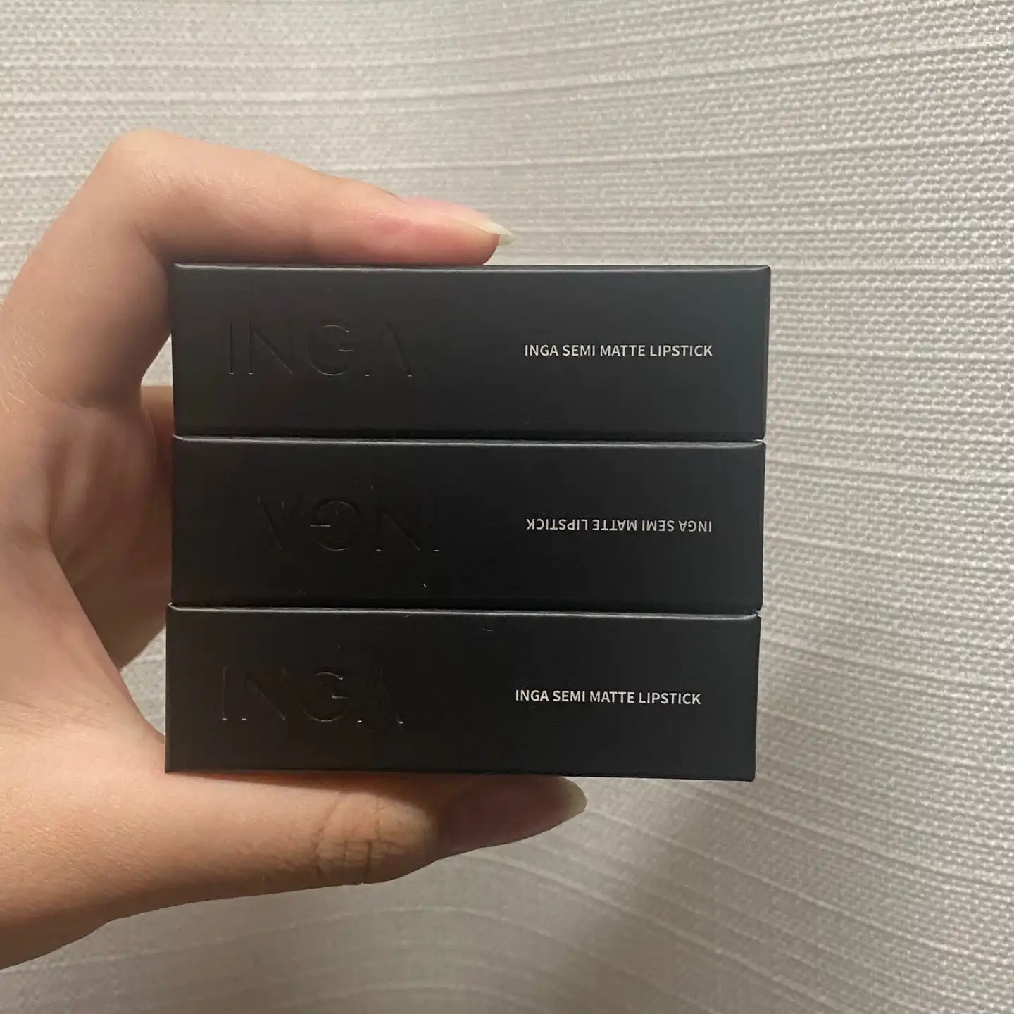 선택된 언니의파우치 리뷰 이미지 - [세미 매트 립스틱 [허그미]]