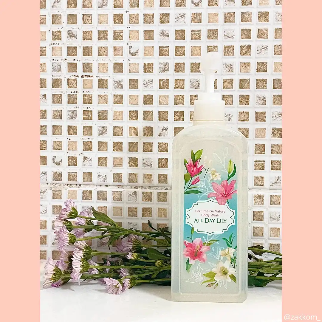 언니의파우치 리뷰 이미지 2 - [퍼퓸 드 네이처 바디 워시 [올데이 릴리]]