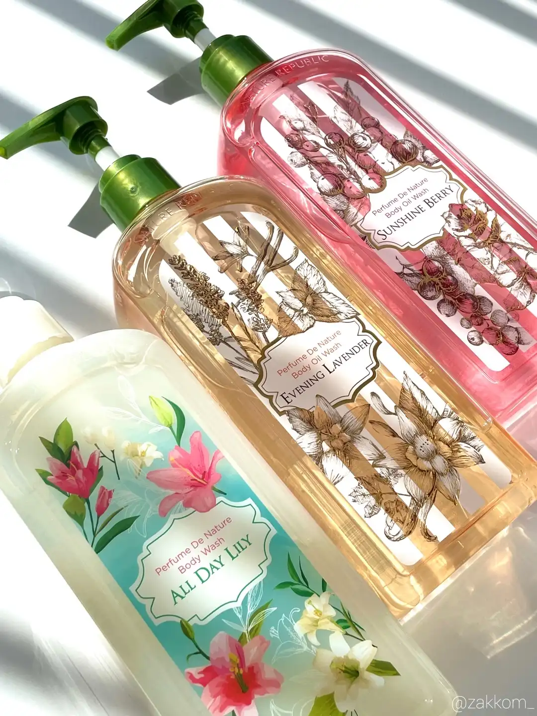 언니의파우치 리뷰 이미지 8 - [퍼퓸 드 네이처 바디 워시 [올데이 릴리]]