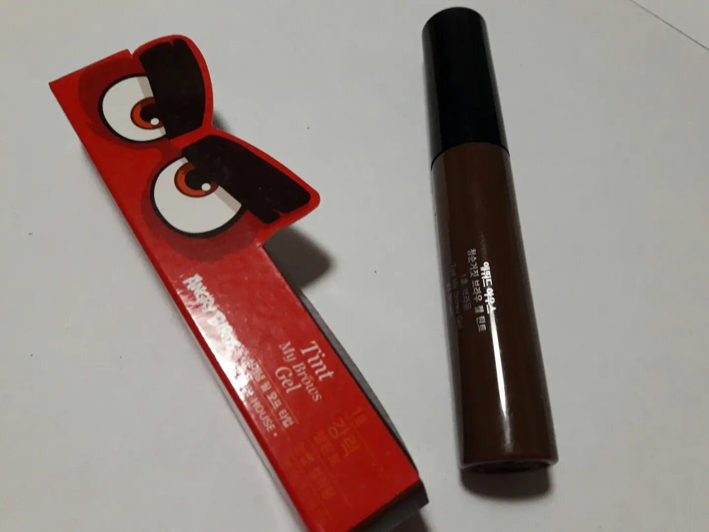 선택된 언니의파우치 리뷰 이미지 - [청순거짓 브라우 젤 틴트 [01 브라운]]