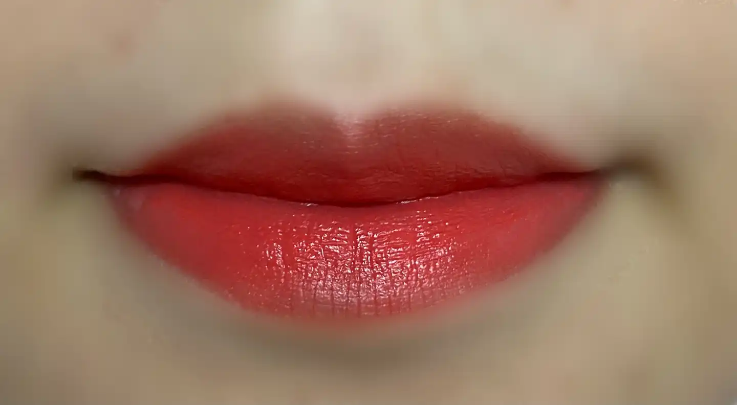 선택된 언니의파우치 리뷰 이미지 - [따뚜아쥬 꾸뛰르 벨벳 틴트 [202 코랄 심볼]]