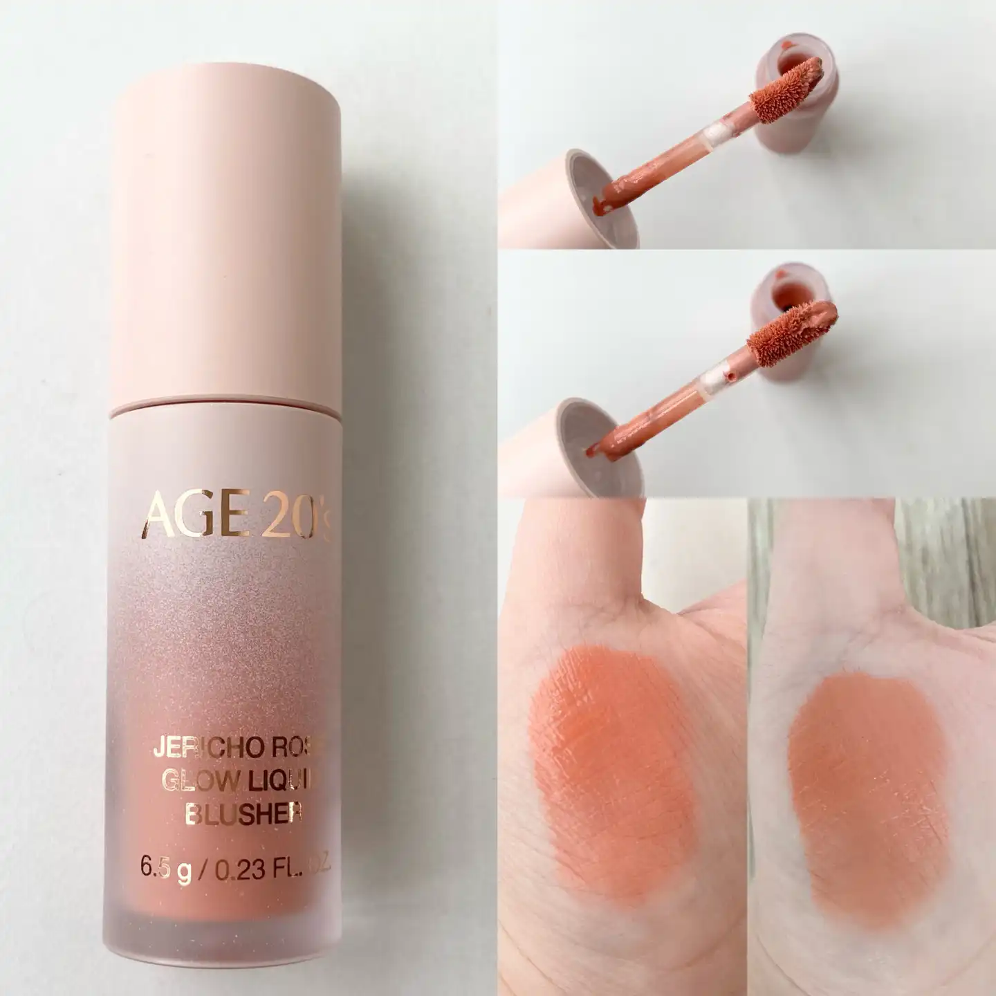 언니의파우치 리뷰 이미지 8 - [예리코 로즈 글로우 리퀴드 블러셔 [03 누디 로즈]]