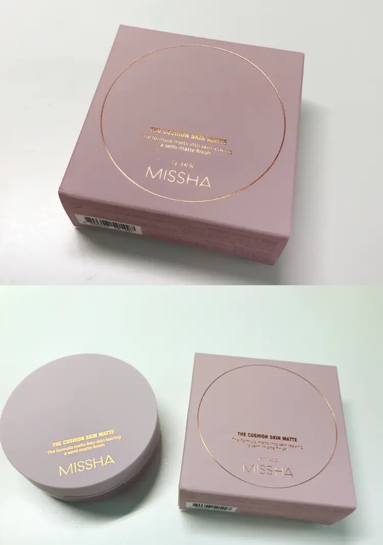 선택된 언니의파우치 리뷰 이미지 - [더 쿠션 스킨 매트 SPF50+/PA++++ [21호 바닐라]]