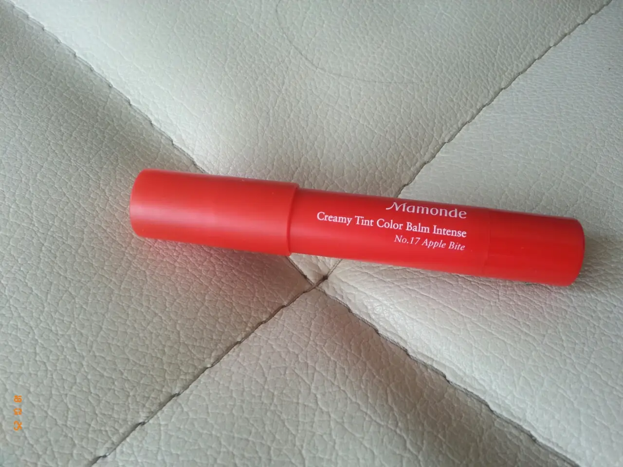 선택된 언니의파우치 리뷰 이미지 - [크리미 틴트 컬러밤 인텐스 벨벳 (46호 애플 바이트)]
