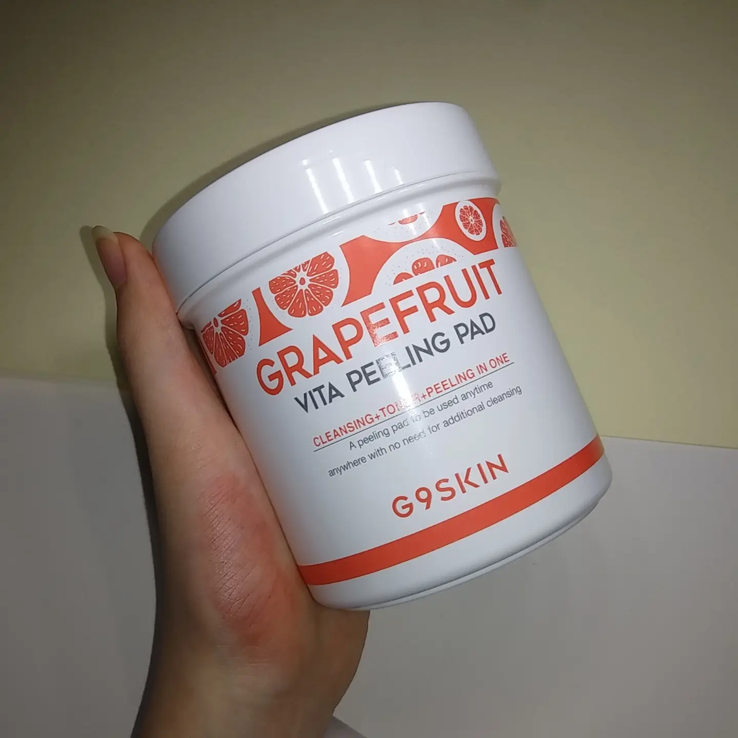 선택된 언니의파우치 리뷰 이미지 - [자몽 비타 필링 패드]