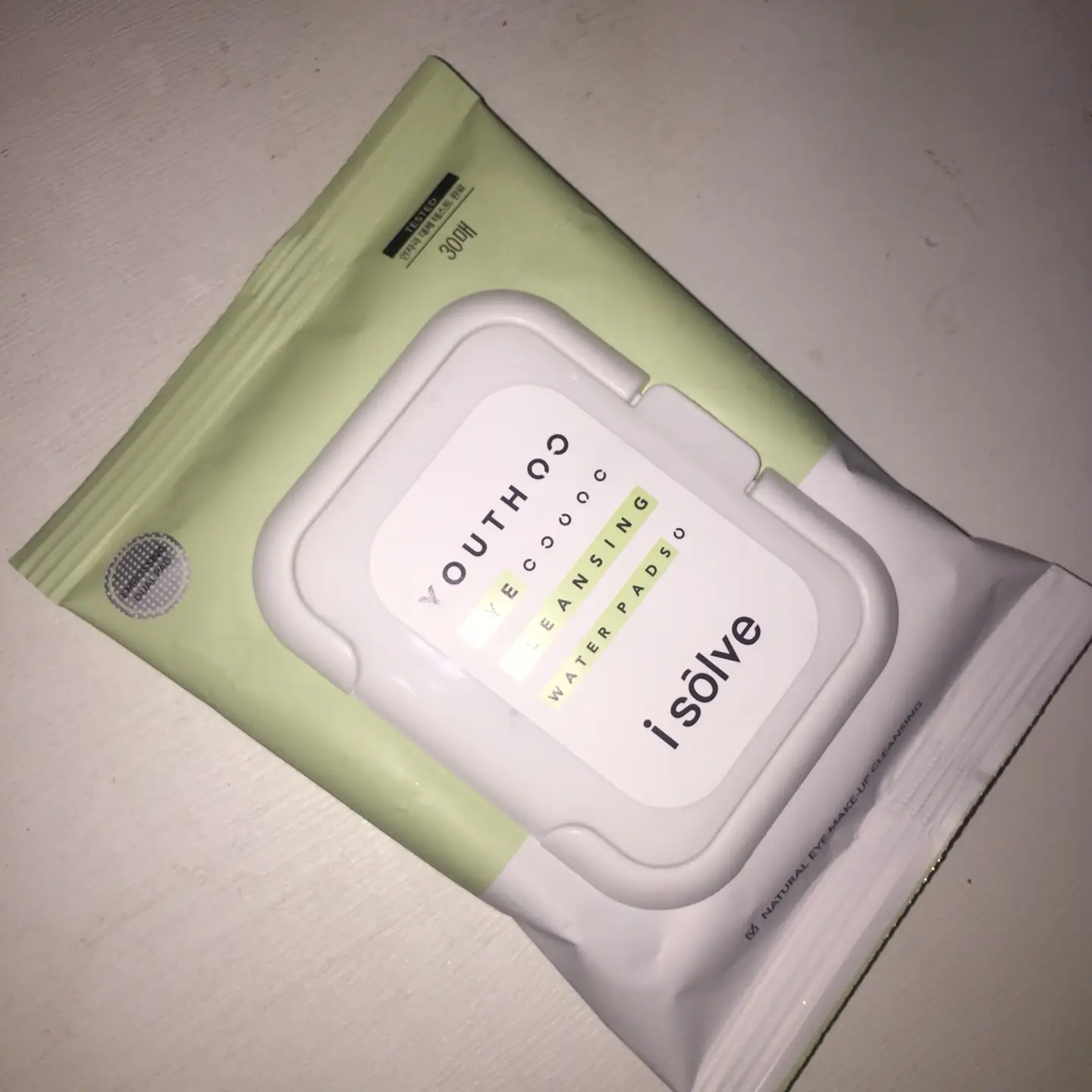 선택된 언니의파우치 리뷰 이미지 - [유스 아이 클렌징 워터패드]
