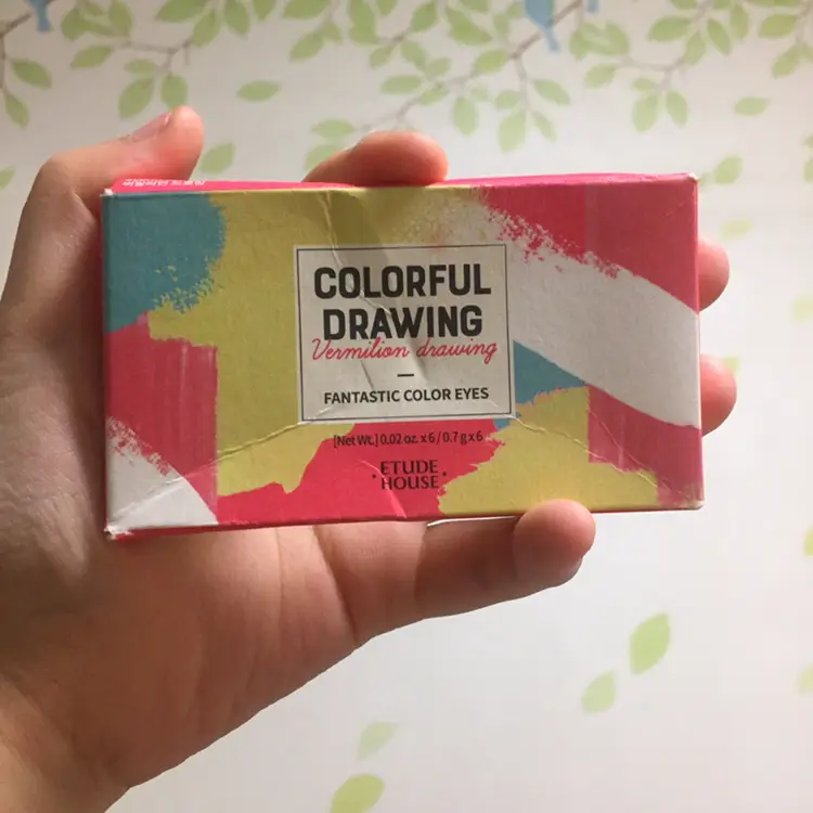 선택된 언니의파우치 리뷰 이미지 - [컬러풀 드로잉 판타스틱 컬러 아이즈 [버밀리언 드로잉]]