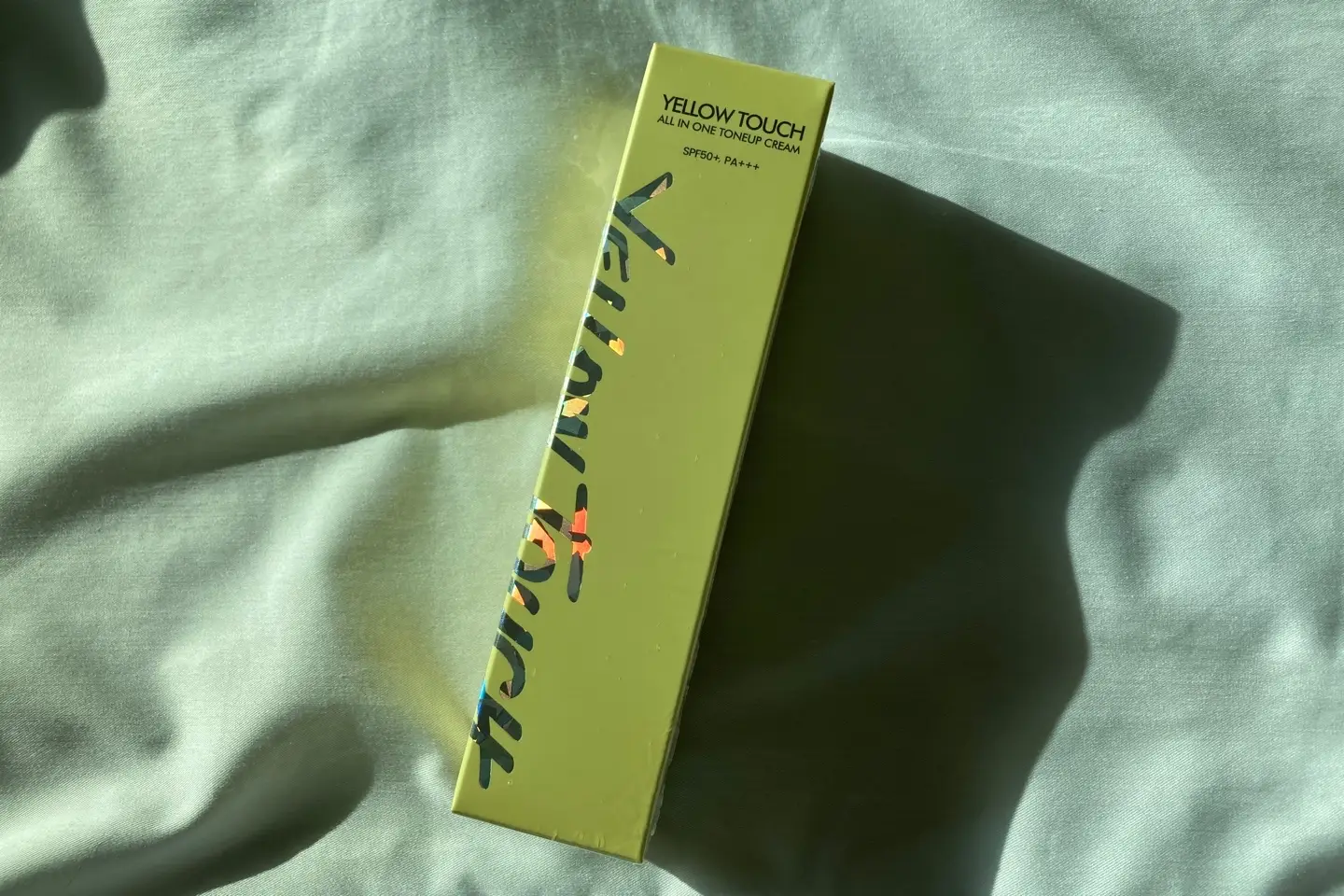 선택된 언니의파우치 리뷰 이미지 - [옐로우터치 올인원 톤업크림]