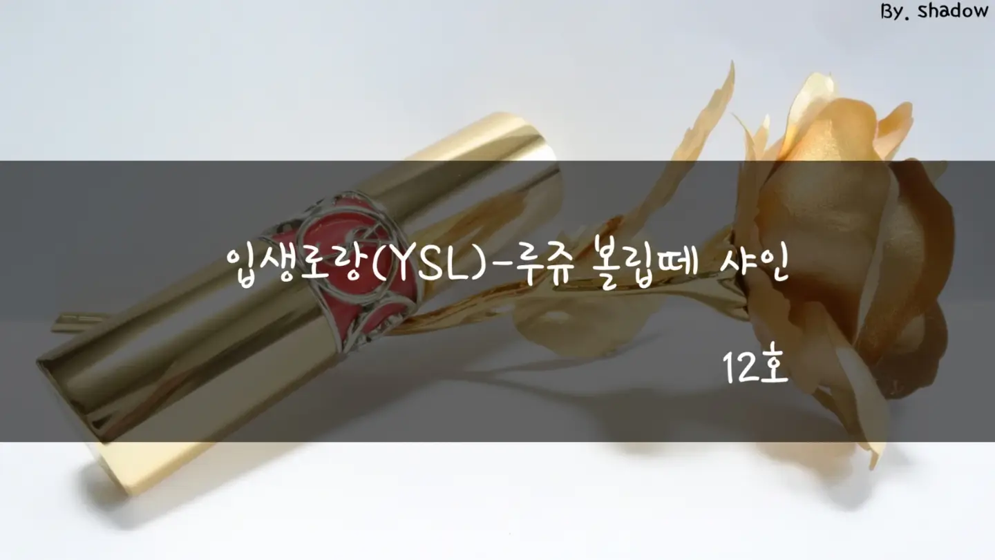 선택된 언니의파우치 리뷰 이미지 - [루쥬 볼립떼 샤인[12]]