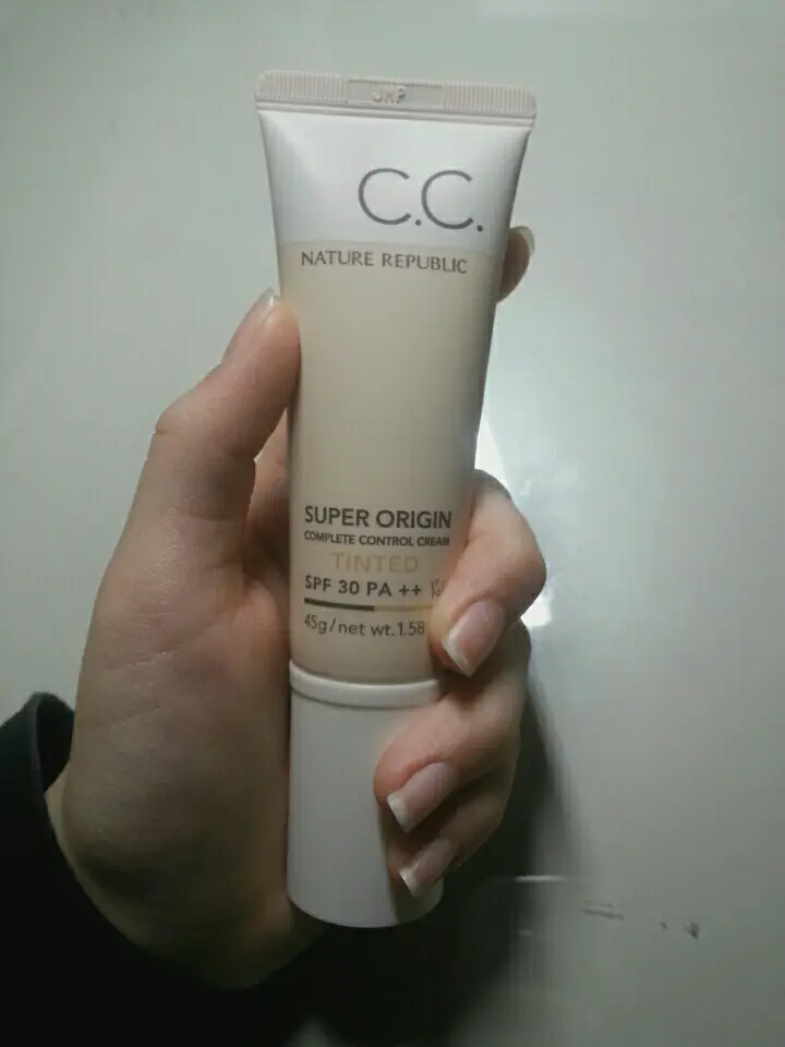 선택된 언니의파우치 리뷰 이미지 - [슈퍼 오리진 컴플리트 컨트롤 크림 SPF30 PA++ - 틴티드]