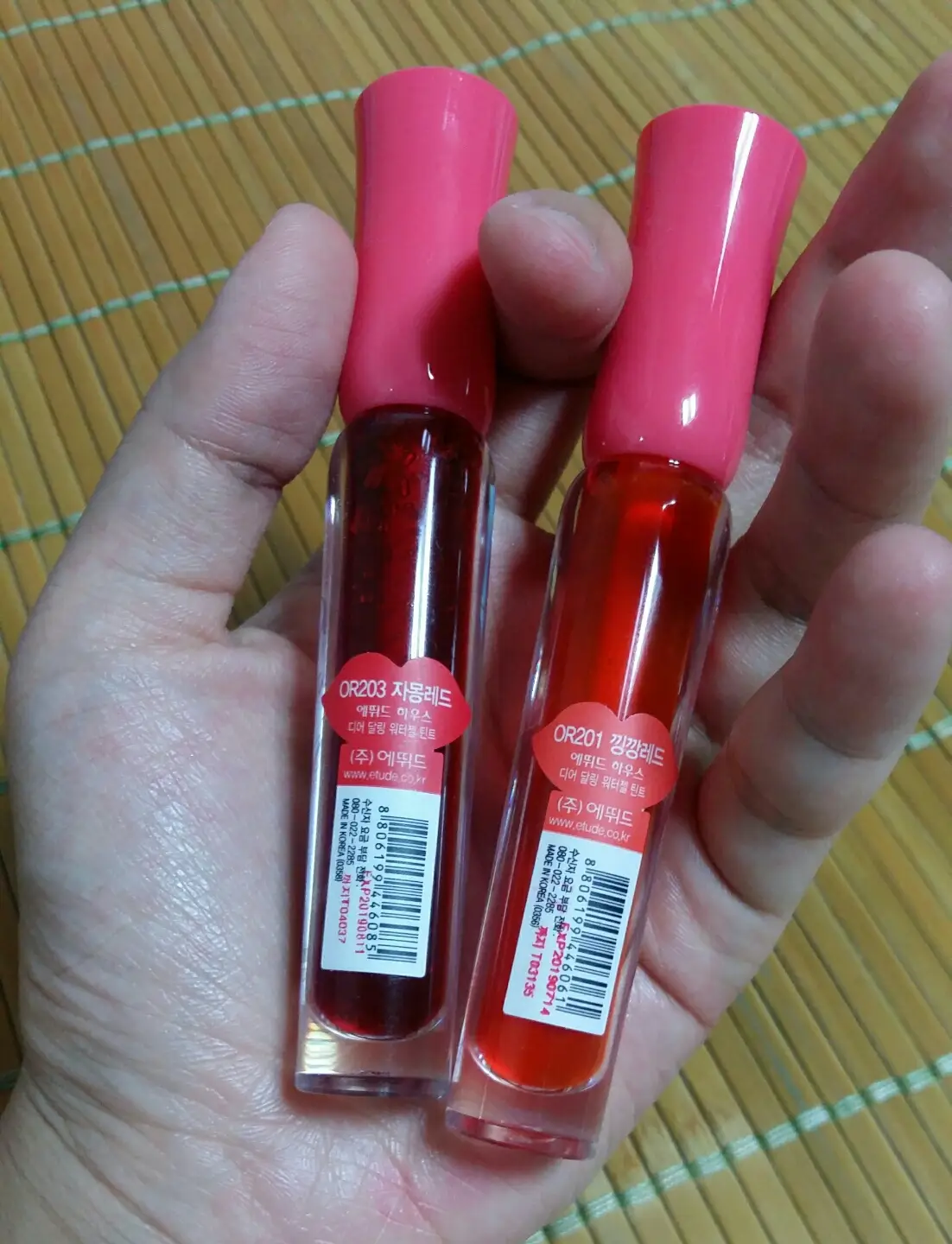 선택된 언니의파우치 리뷰 이미지 - [렛츠핑크 디어 달링 틴트 자몽 레드]