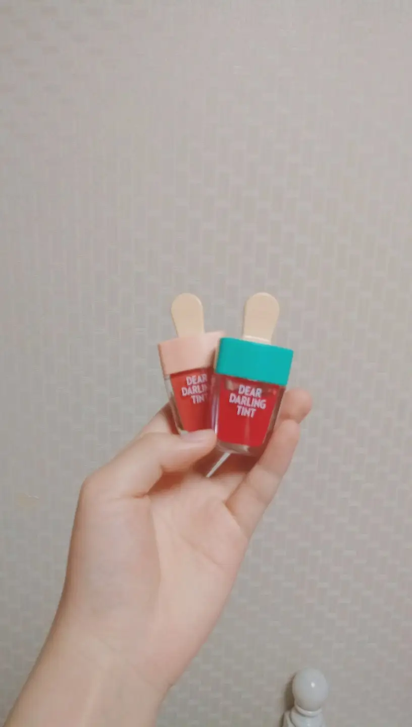 선택된 언니의파우치 리뷰 이미지 - [디어 달링 워터젤 틴트 [OR205 살구레드]]
