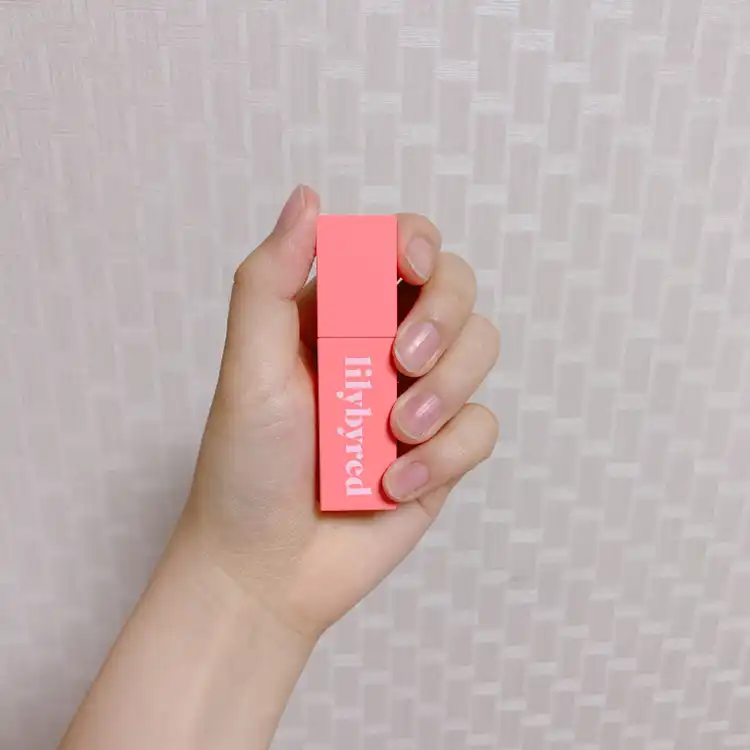 선택된 언니의파우치 리뷰 이미지 - [앙큼 라이어 코팅 틴트 [01 수줍은복숭아인척]]