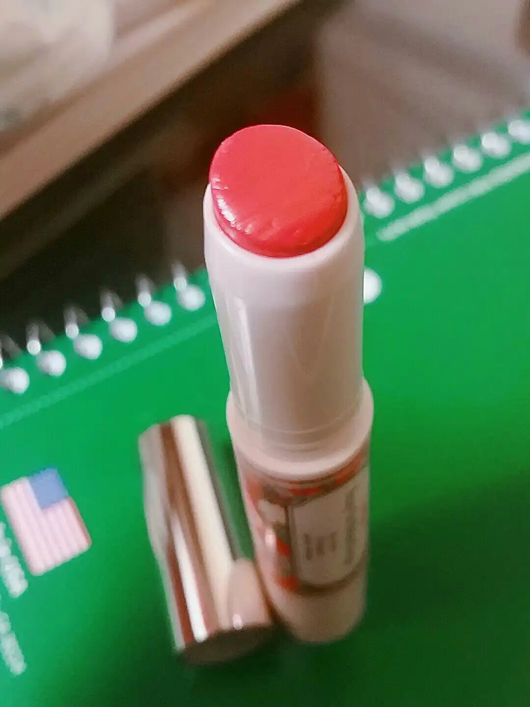 언니의파우치 리뷰 이미지 2 - [스테이온 루즈밤 [02 오렌지블라썸]]