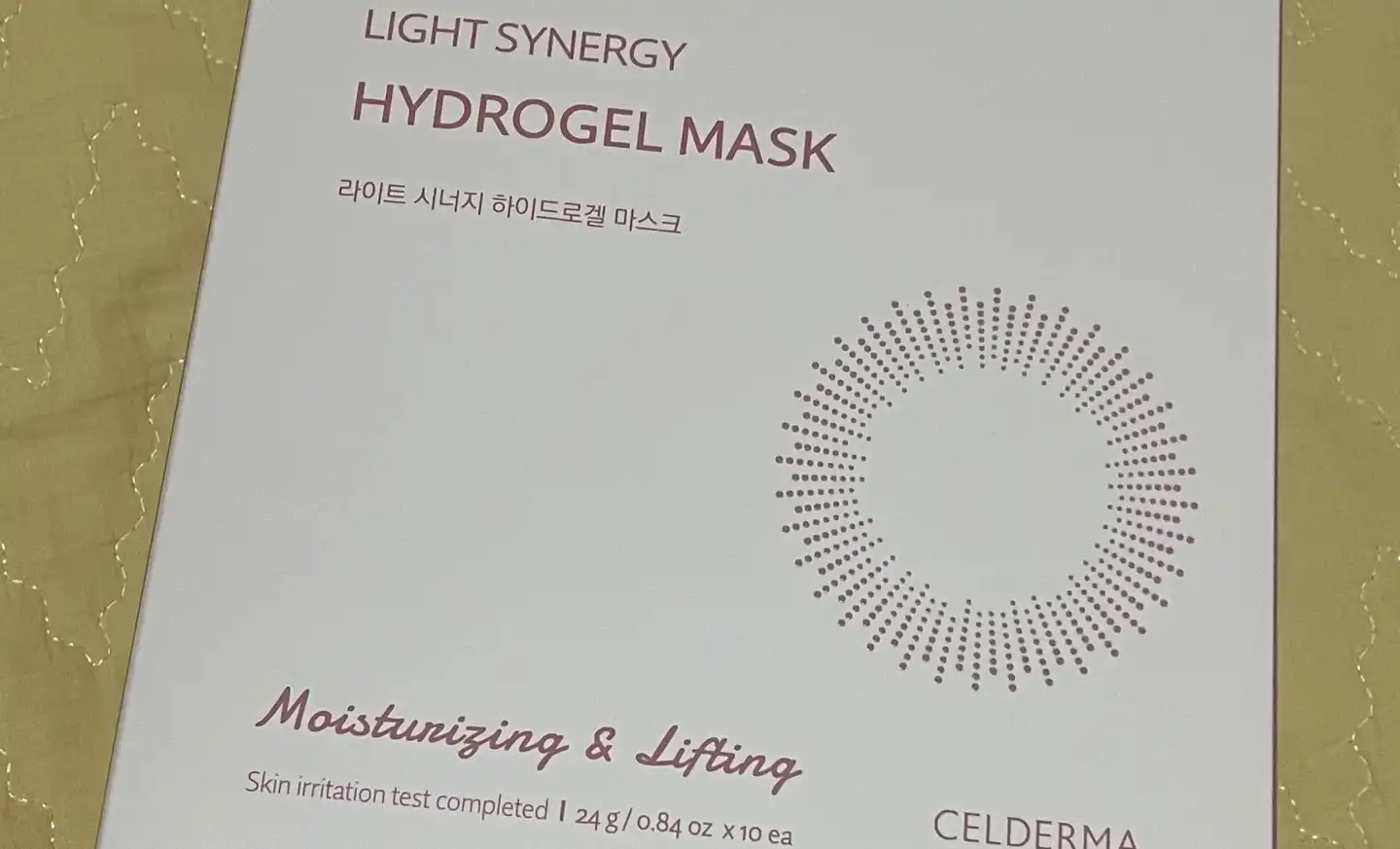 라이트시너지 하이드로겔 마스크