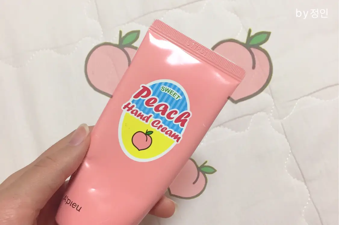 선택된 언니의파우치 리뷰 이미지 - [핸드 크림 [복숭아]]