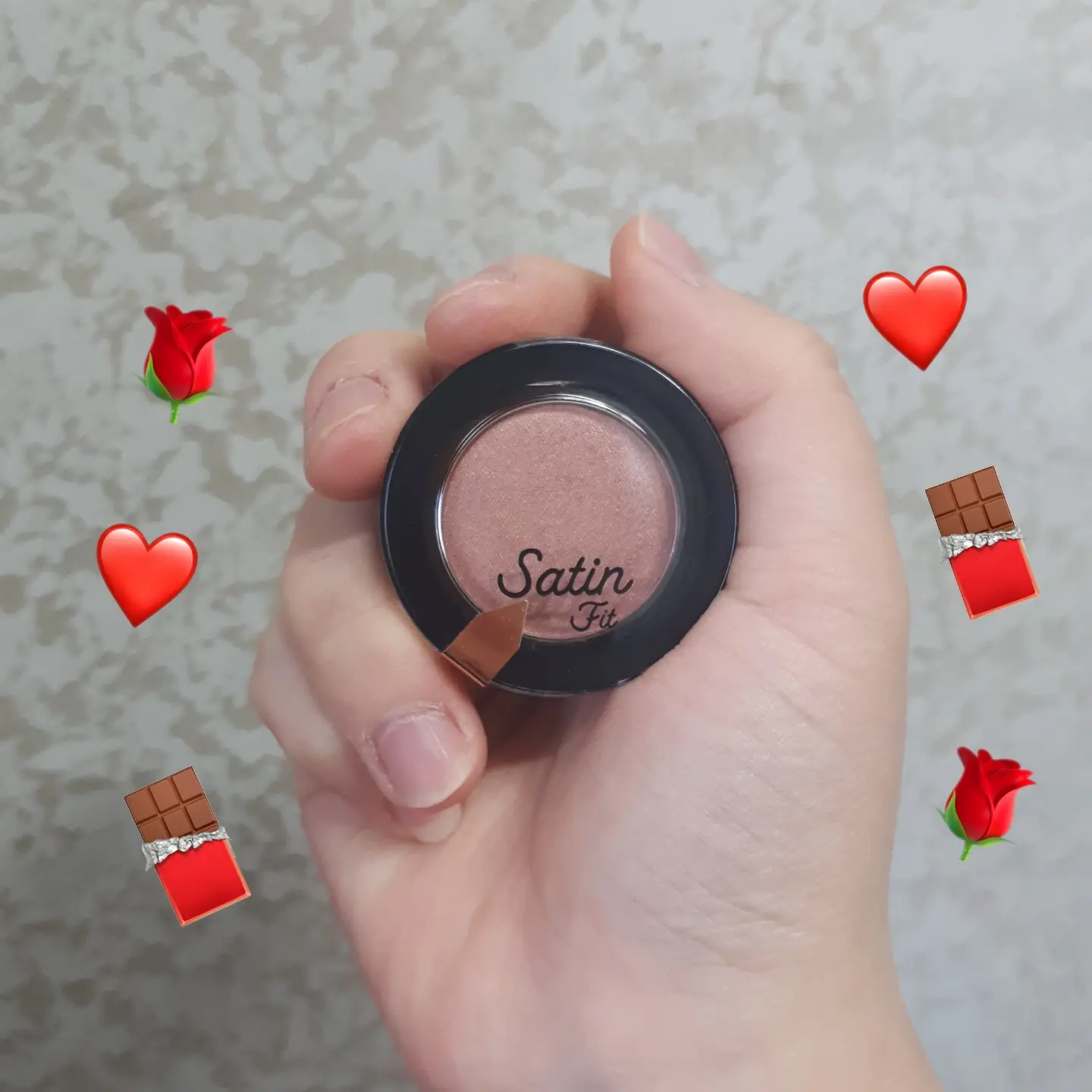 선택된 언니의파우치 리뷰 이미지 - [새틴 핏 아이즈 [RD301 로제 스윗 와인]]