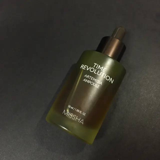 선택된 언니의파우치 리뷰 이미지 - [미샤 개똥쑥 진정 앰플]