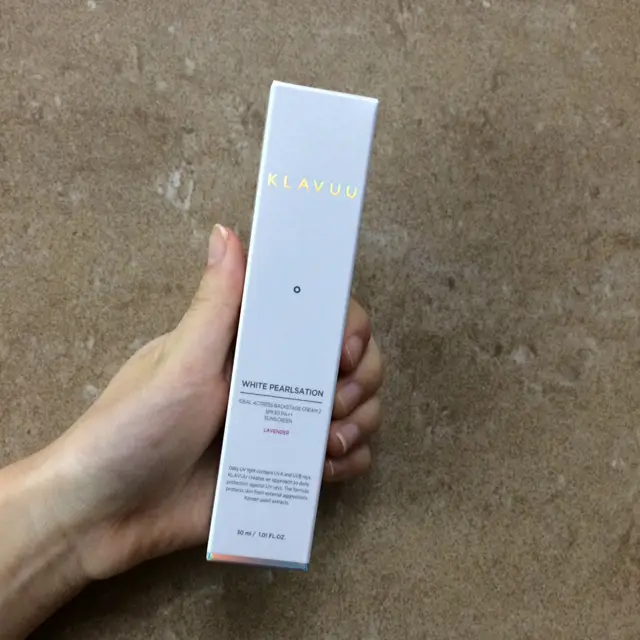 선택된 언니의파우치 리뷰 이미지 - [화이트 펄세이션 아이디얼 액트리스 백스테이지 크림 [라벤더]]
