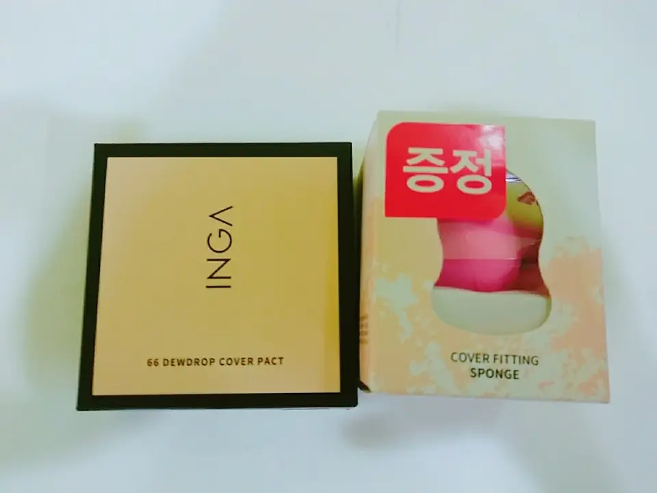 선택된 언니의파우치 리뷰 이미지 - [ 66 듀드롭 커버 팩트 [뉴트럴 베이지]]