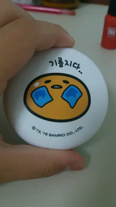 선택된 언니의파우치 리뷰 이미지 - [구데타마 스윗 코튼 세범 클리어 팩트]