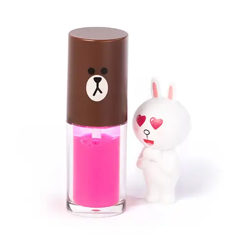 선택된 언니의파우치 리뷰 이미지 - [라인프렌즈 에디션 워터-풀 틴트 (핑크소다)]