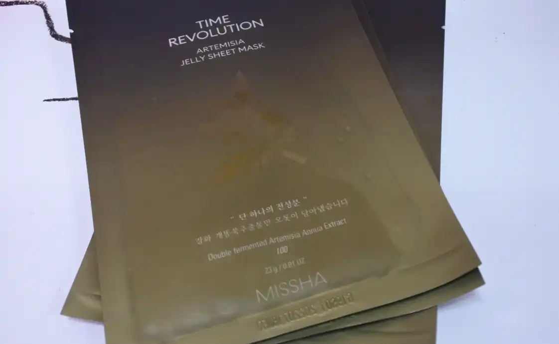 타임 레볼루션 개똥쑥 찰젤리 시트마스크