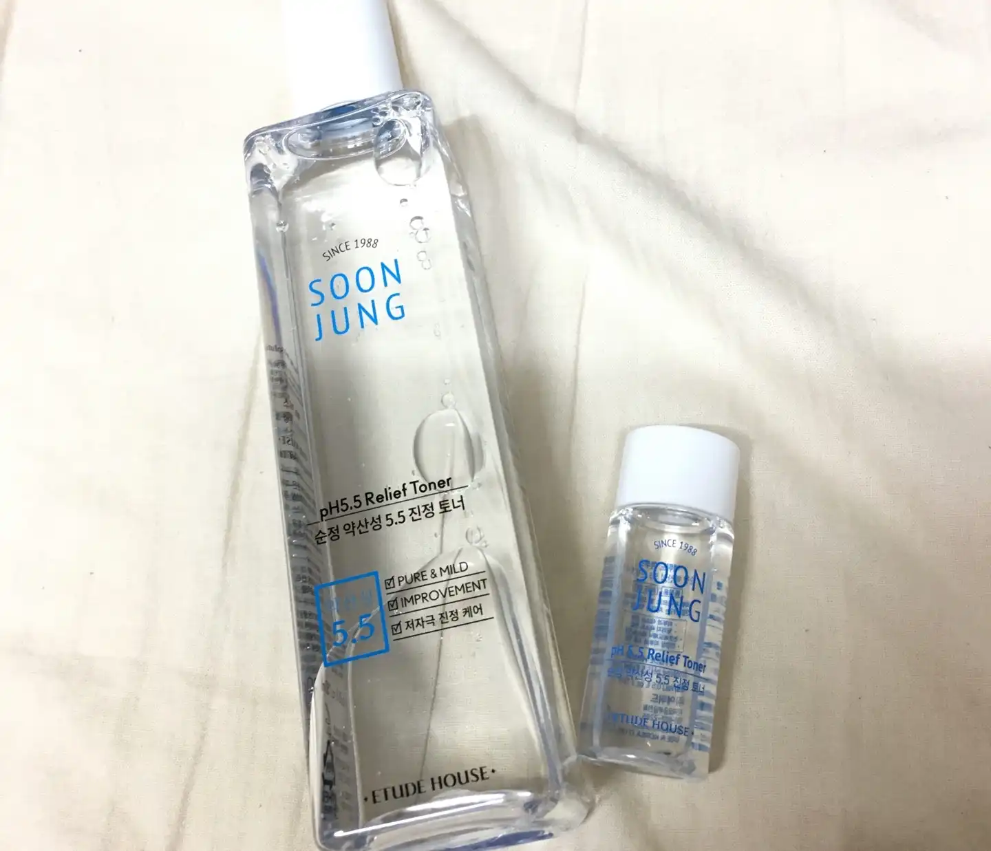 순정 약산성 5.5 진정 토너