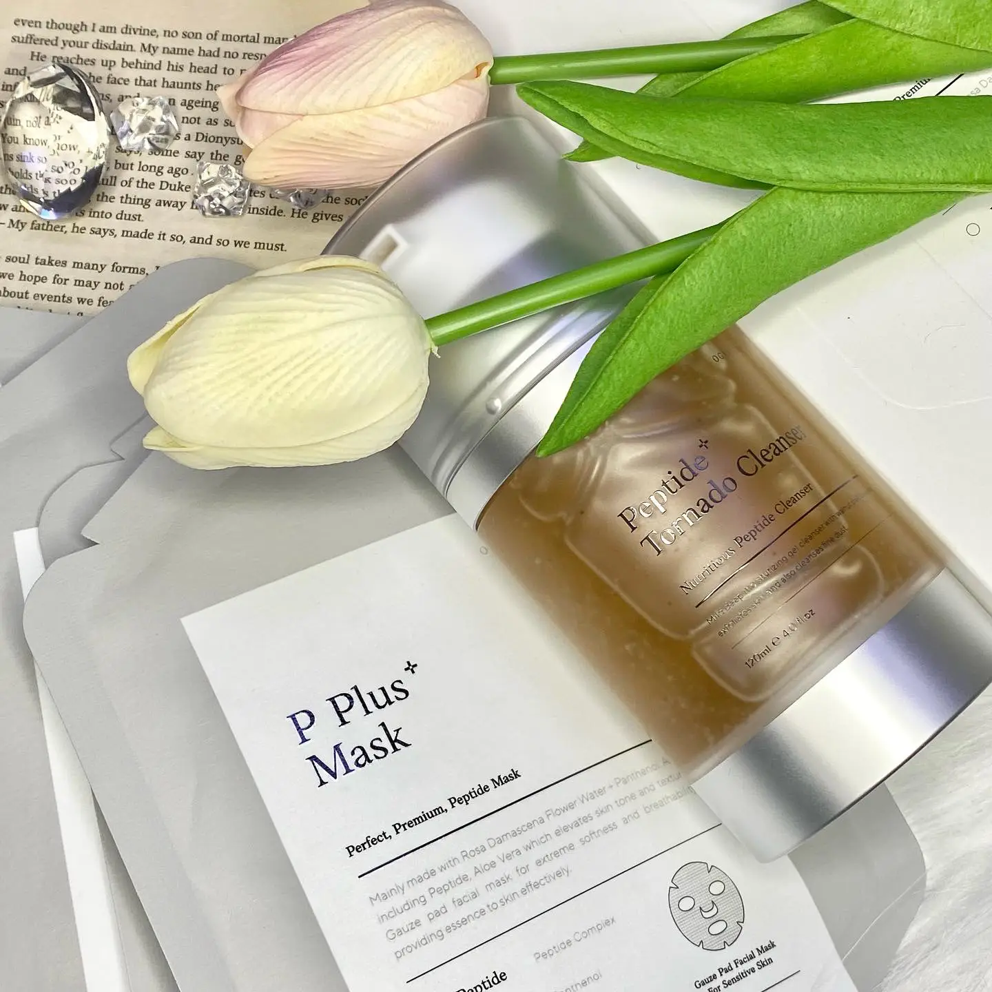 선택된 언니의파우치 리뷰 이미지 - [펩타이드 토네이도 클렌저]