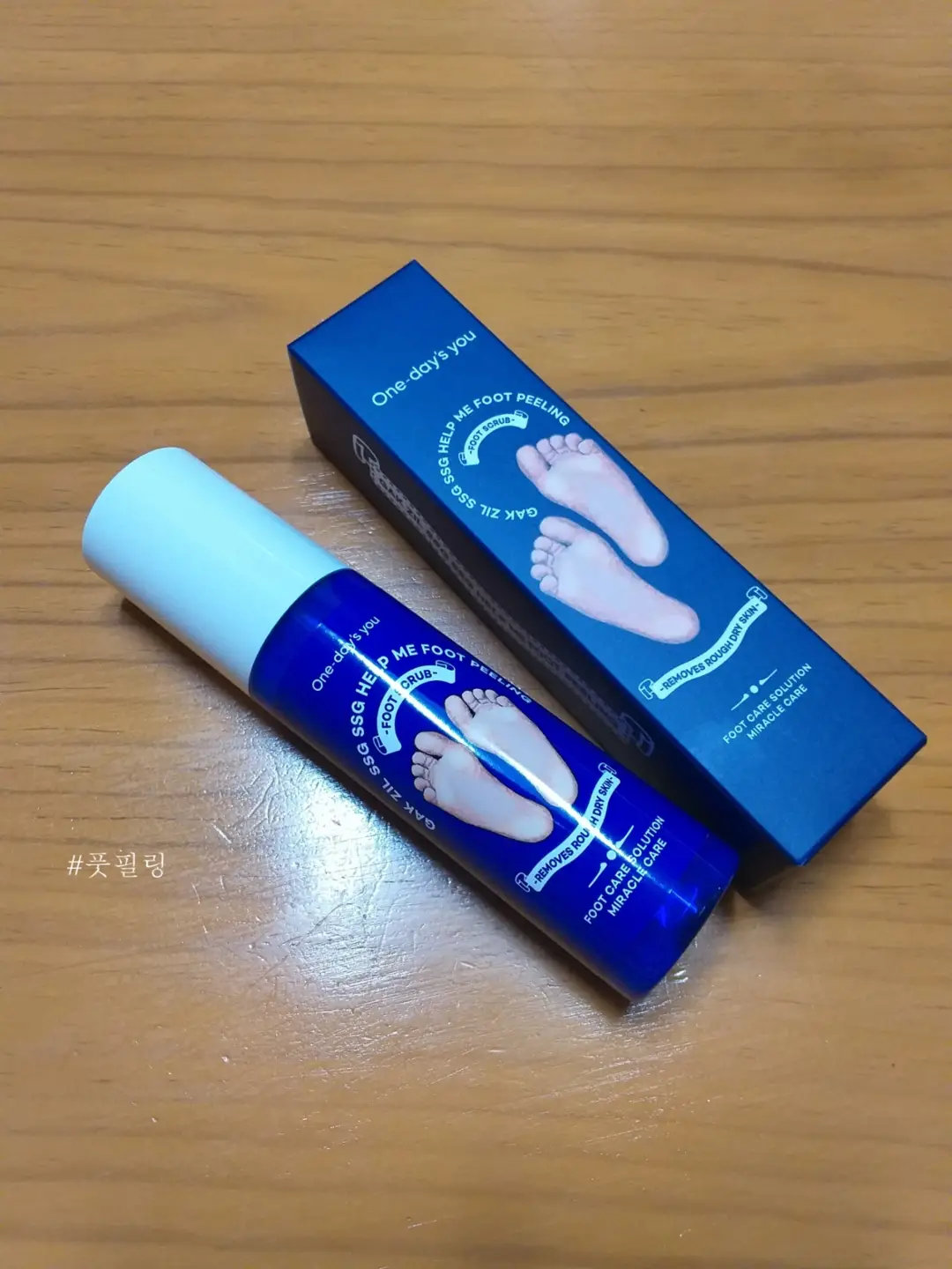 선택된 언니의파우치 리뷰 이미지 - [각질 쓱쓱 헬프미 풋 필링]