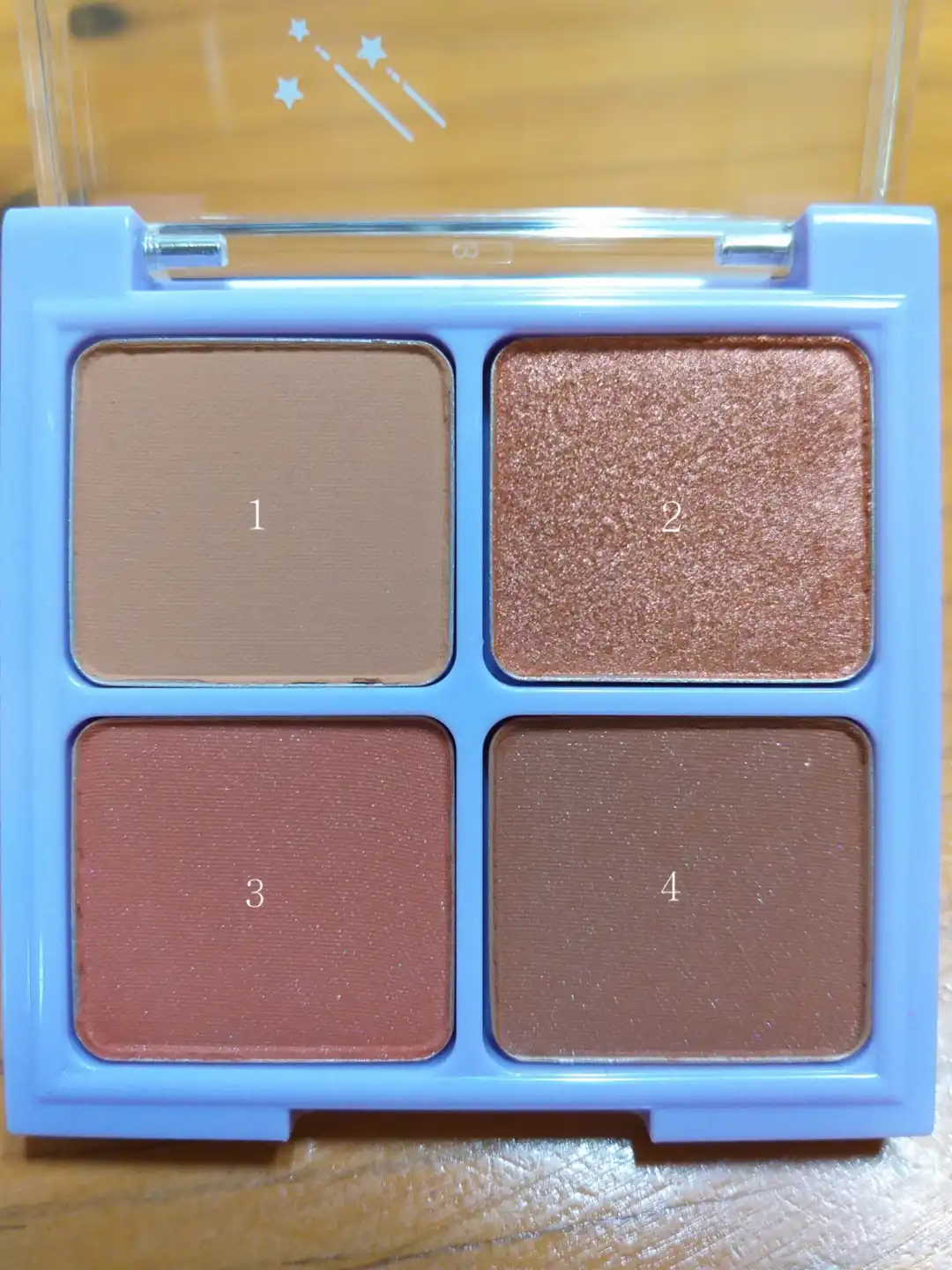 언니의파우치 리뷰 이미지 3 - [아이즈온 문라이트 섀도우 팔레트 [03 스파클오렌지]]