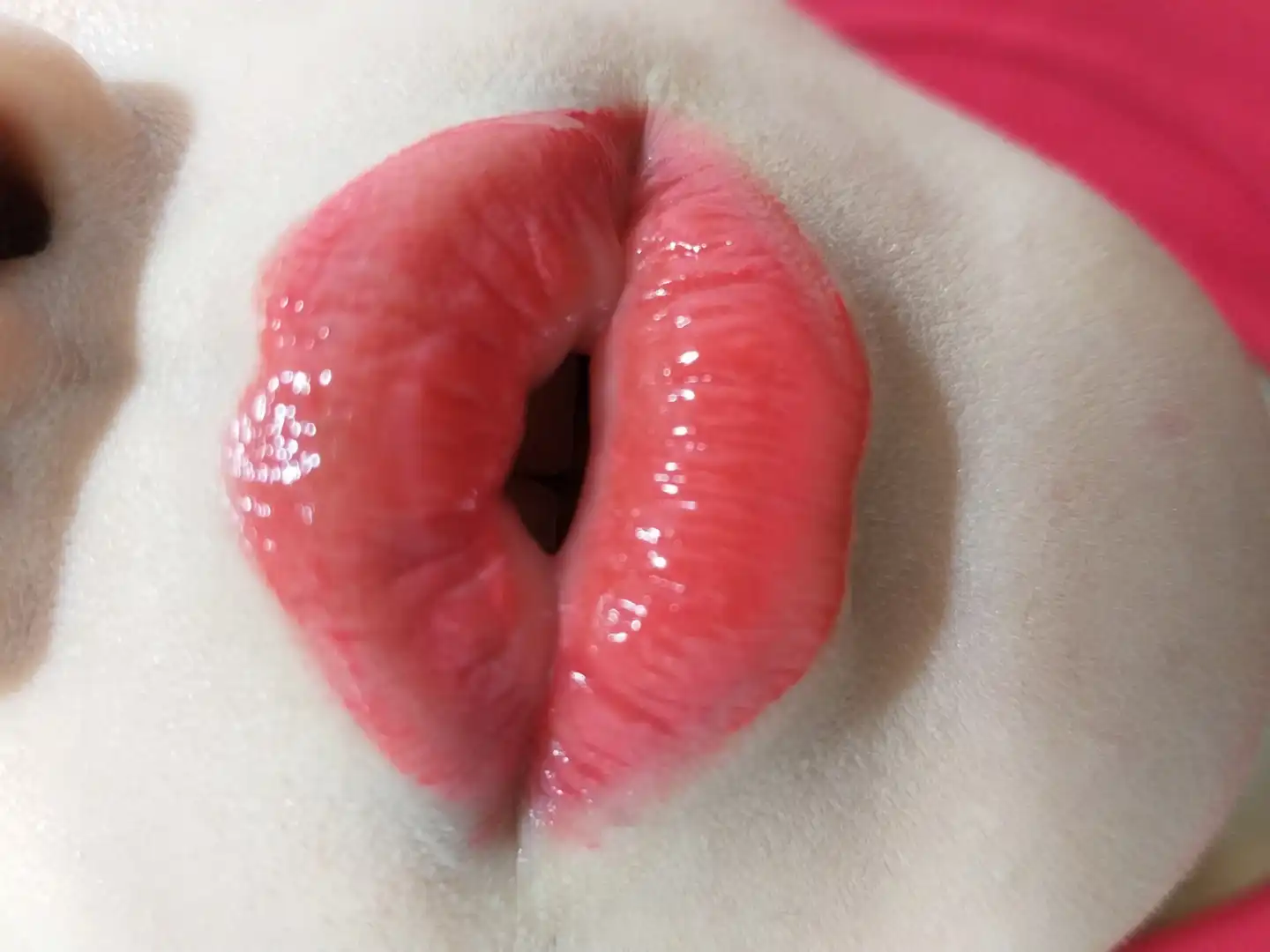 언니의파우치 리뷰 이미지 12 - [글램 컬러핏 립틴트 [04 쥬시코랄]]