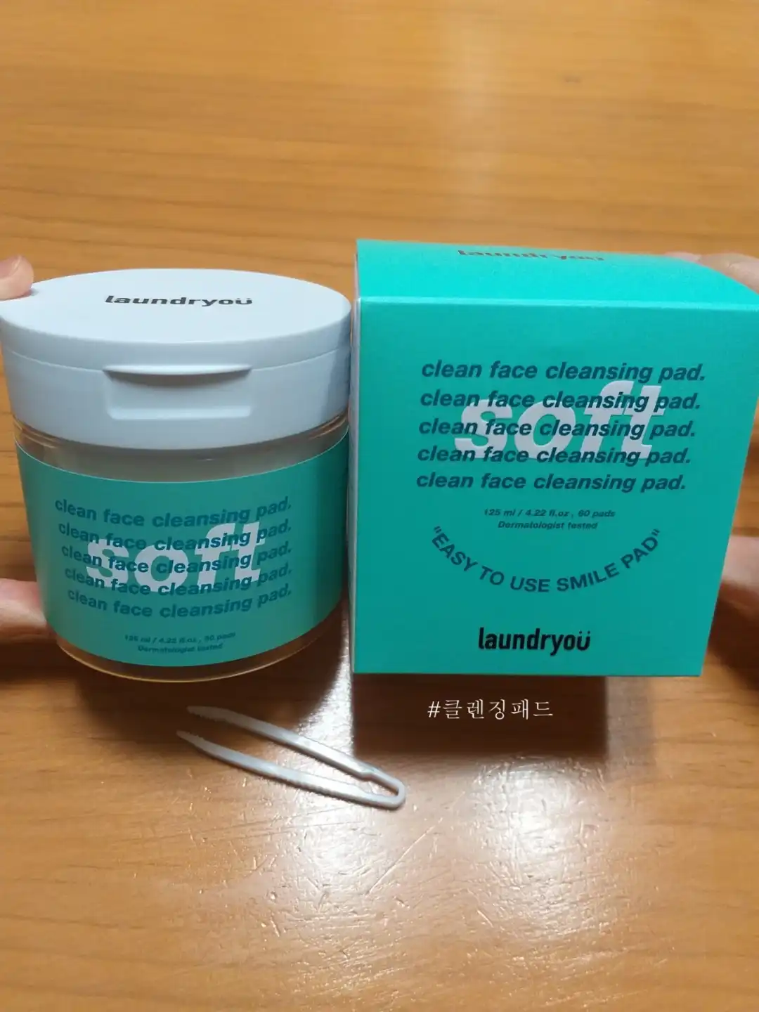 언니의파우치 리뷰 이미지 - [클린 페이스 클렌징 패드 소프트]