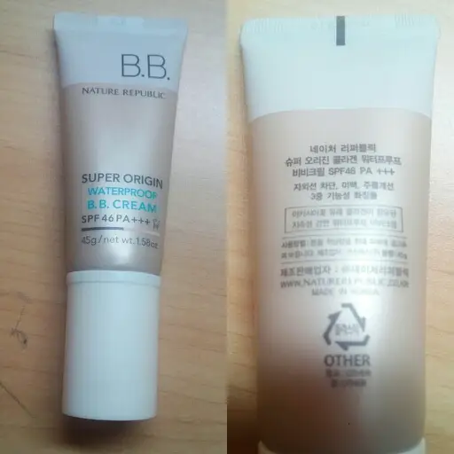 선택된 언니의파우치 리뷰 이미지 - [슈퍼 오리진 콜라겐 워터프루프 비비크림 SPF46 PA+++]