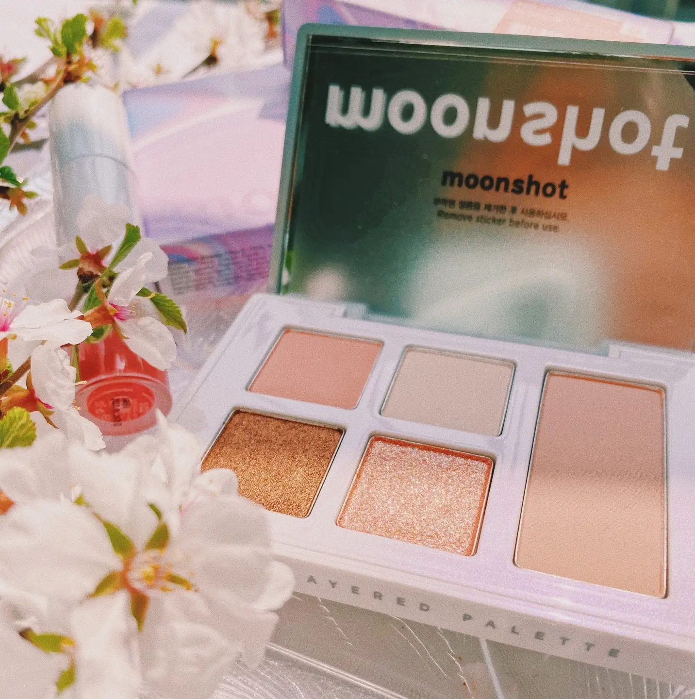 선택된 언니의파우치 리뷰 이미지 - [퓨어 레이어드 팔레트 [라이블리 코랄]]