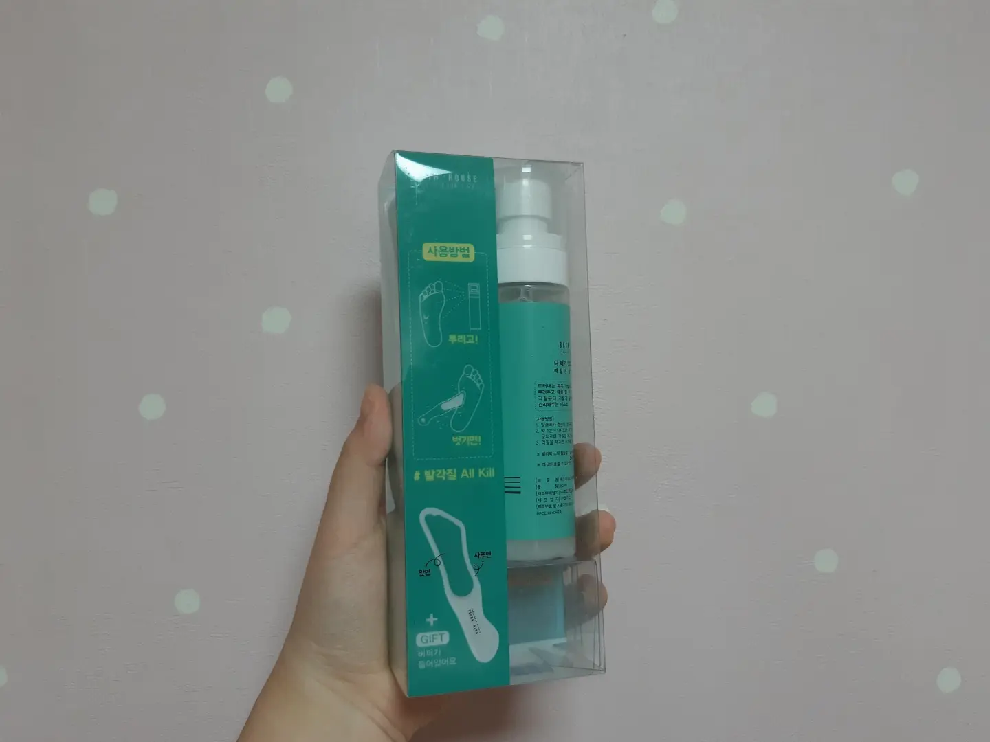 선택된 언니의파우치 리뷰 이미지 - [다 때가 있다 : 때밀이 풋 필링 미스트]