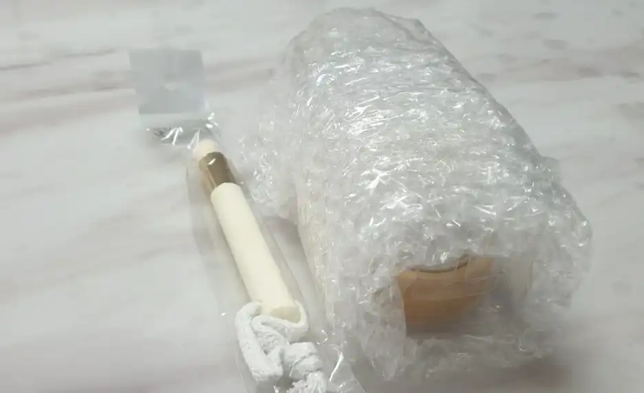 엠보싱 우드 모공브러쉬 