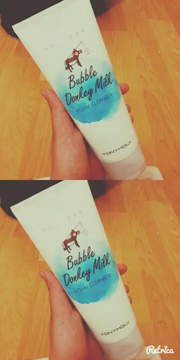 선택된 언니의파우치 리뷰 이미지 - [네추럴버블 동키 밀크 폼클렌저]